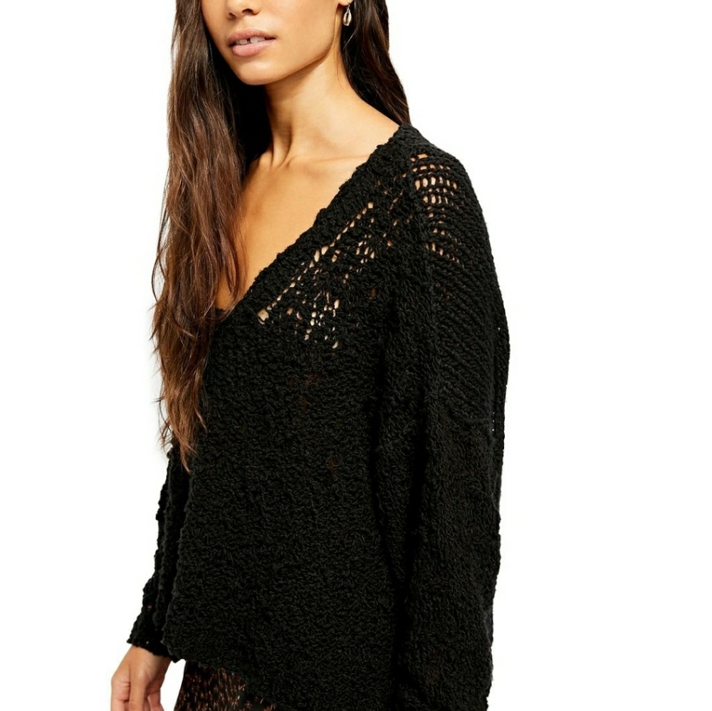 Free People Sunday Shore Pullover Sweater - Picture 2 of 7
